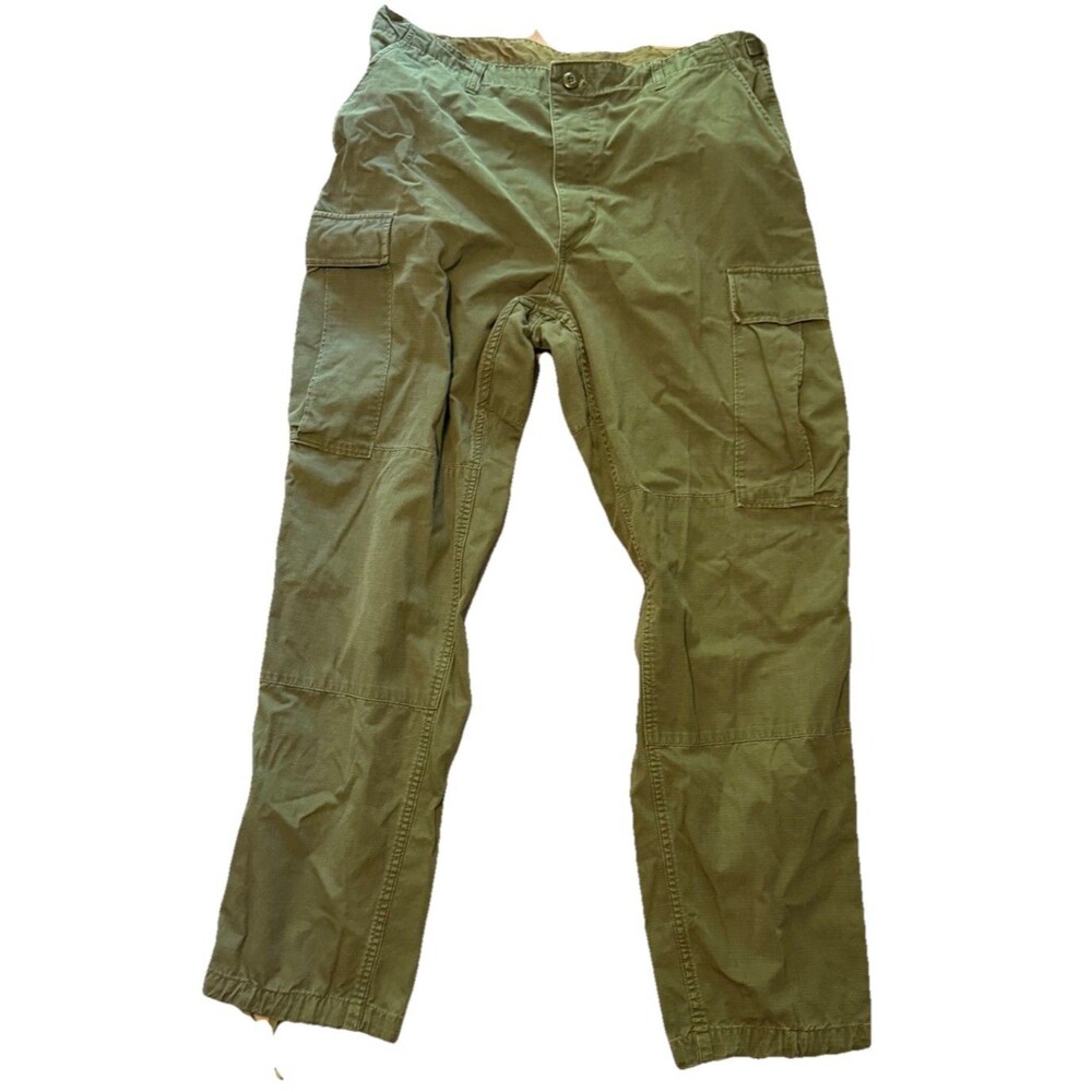 Vintage Propper Cargo Pants Mens Large 30x34 Green Ripstop Combat Military USA